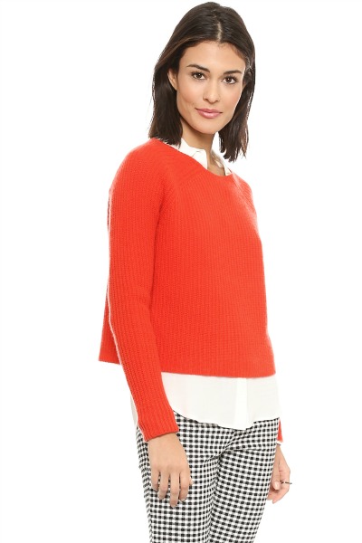 360 SWEATER Scotti Cashmere Crop Sweater